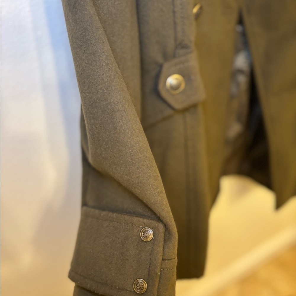 Jessica Simpson Olive Pea Coat - Picture 5 of 6
